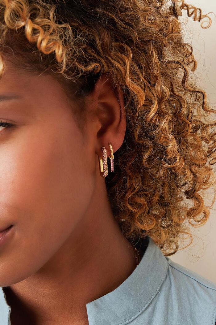 Earrings Espagna Gold Copper Immagine2